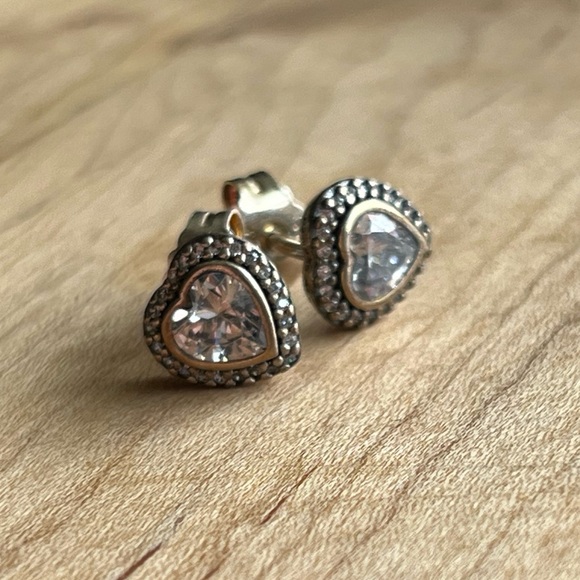 Pandora Sterling Silver Earrings - Picture 2 of 4